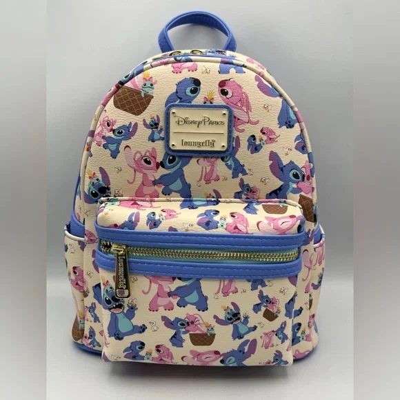Disney Parks Stitch and Angel Loungefly Mini Backpack – Lilo & Stitch NWOT Disney Parks Stitch and Angel Loungefly Mini Backpack – Lilo  main image 2